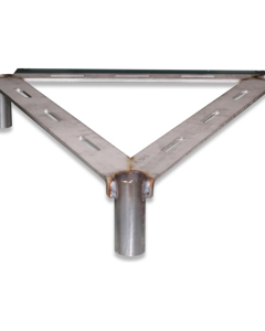 Floor mounting HD f/guiding post CM/ESF